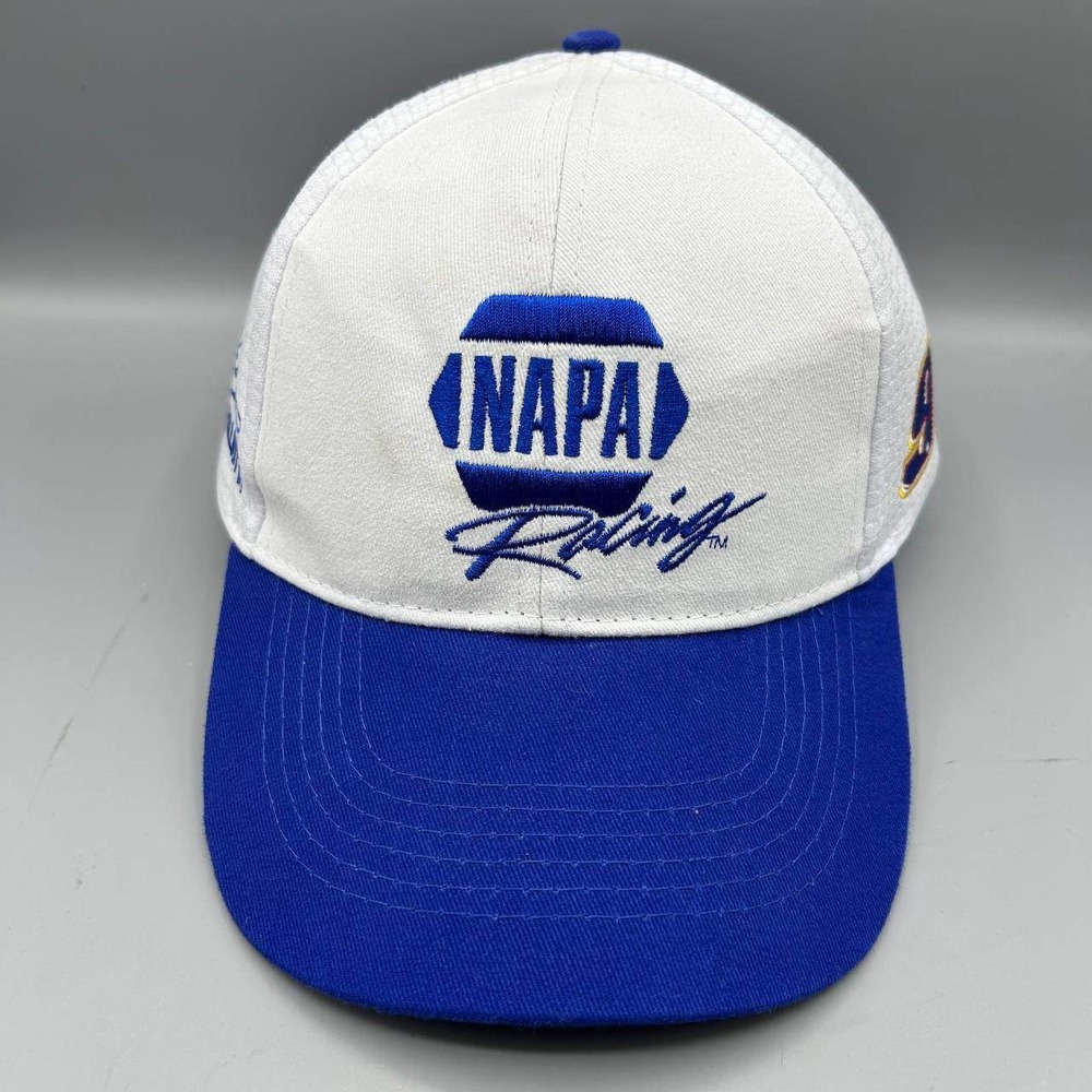 Chase Elliott #9 NAPA Racing Hat Men White Blue Strap Back Cap